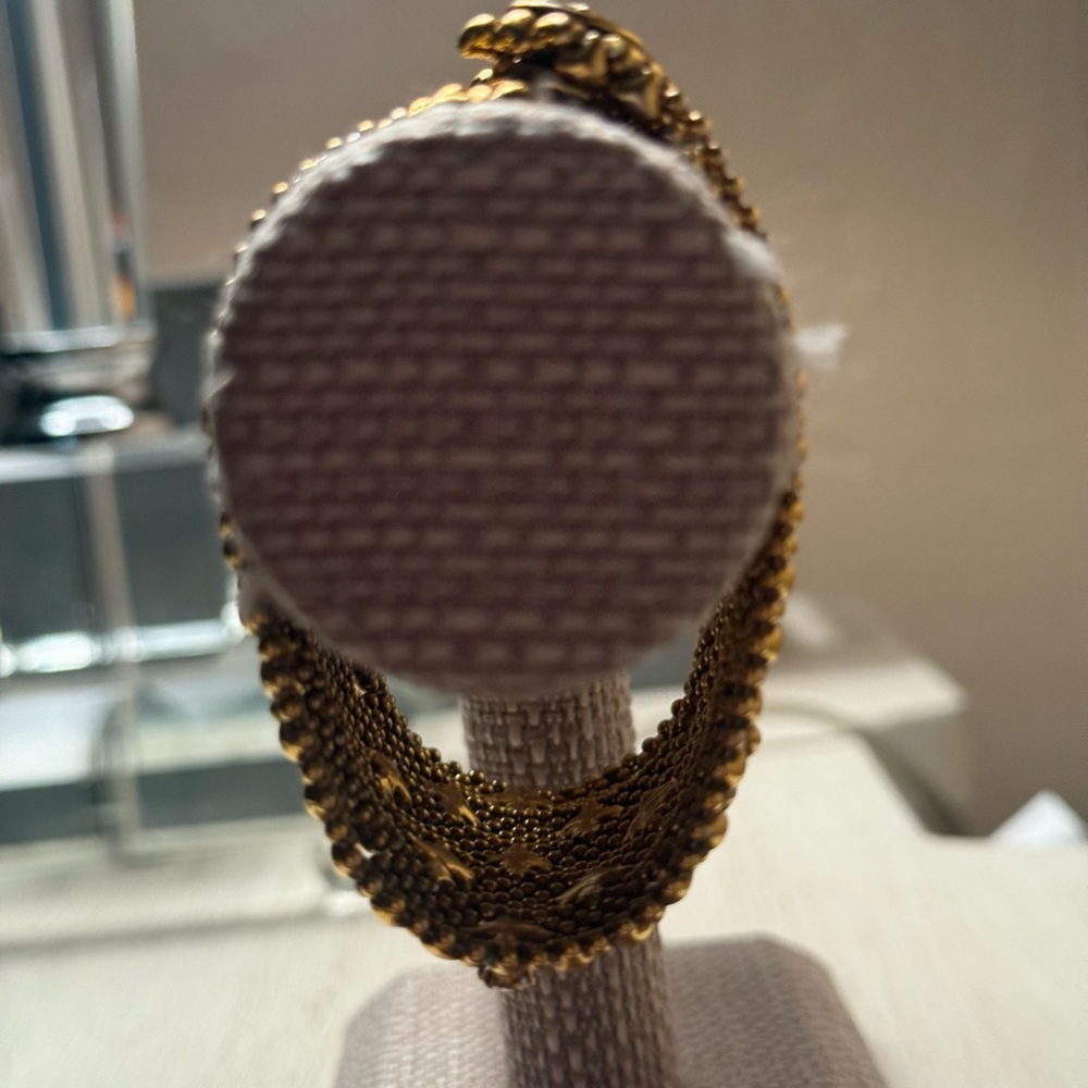 NWT Sergio Gutierrez Snap Gold Cuff - Picture 6 of 6
